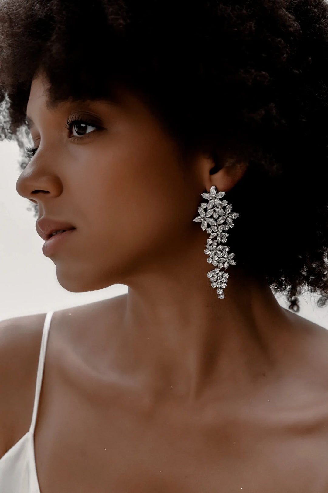 Heirloom Bridal E2411 Silver Earrings