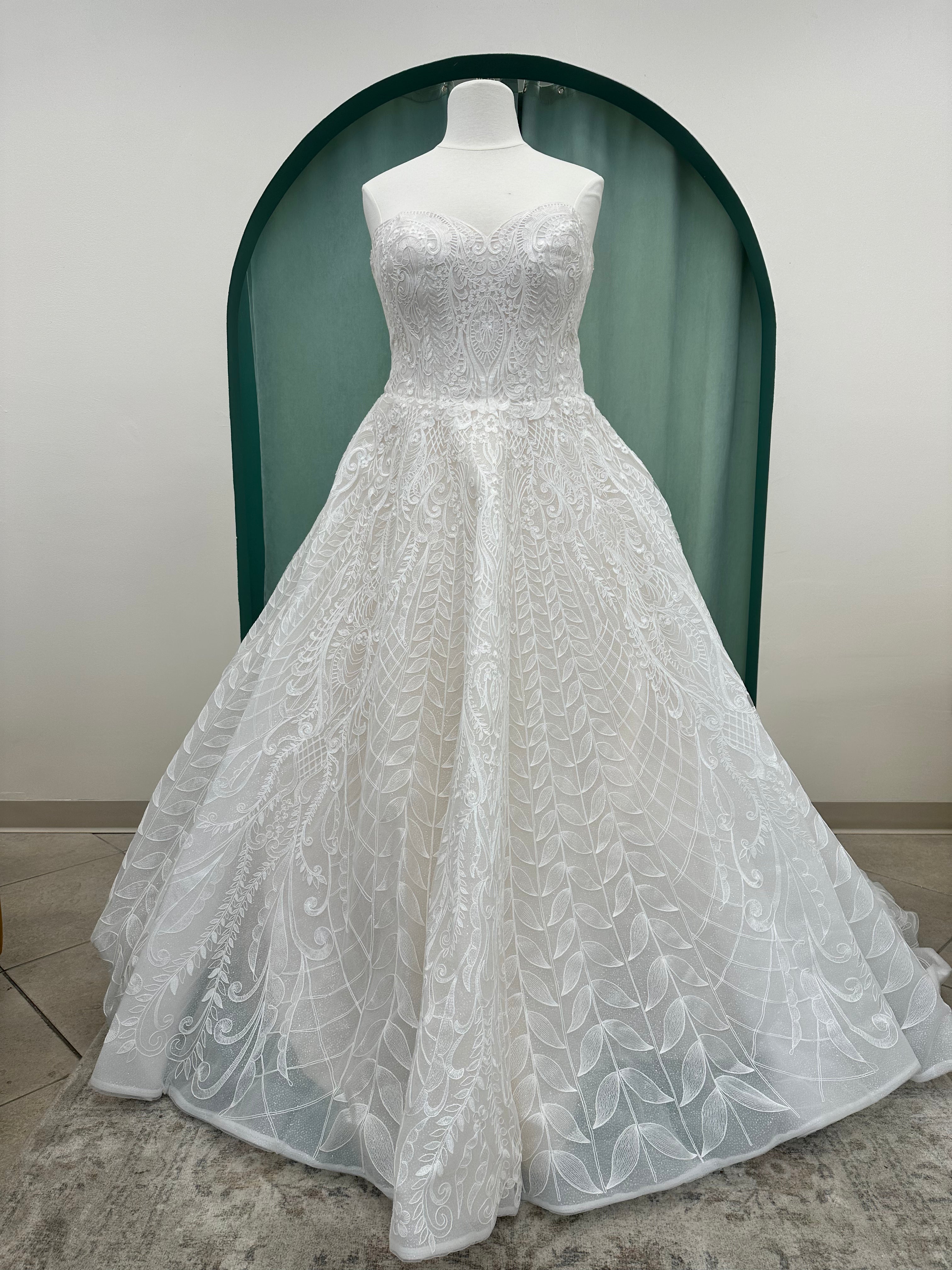Custom Sparkle Boho Ballgown