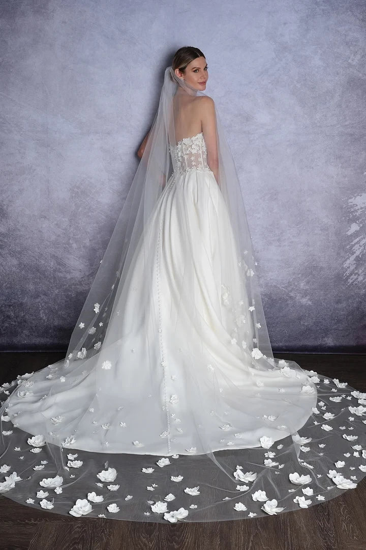 Justin Alexander Boxwood Veil