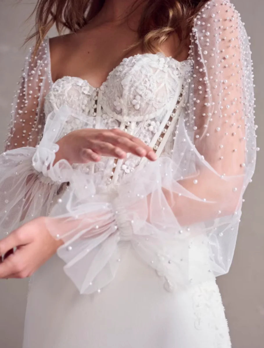 Maggie Sottero Doritte Sleeves