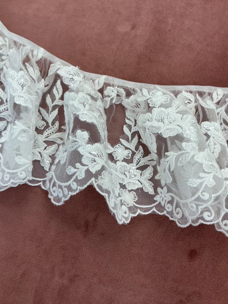 Lace sleeves