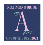 Richmond Bride 'The A List' 2023 Winner Badge