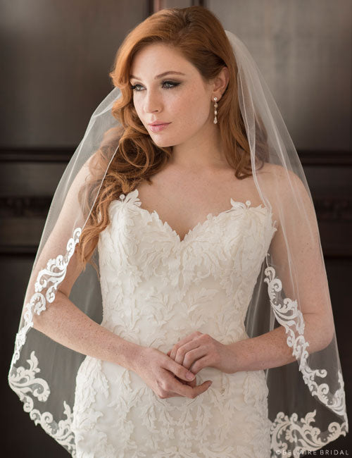 Bel Aire V7357 Lace Veil