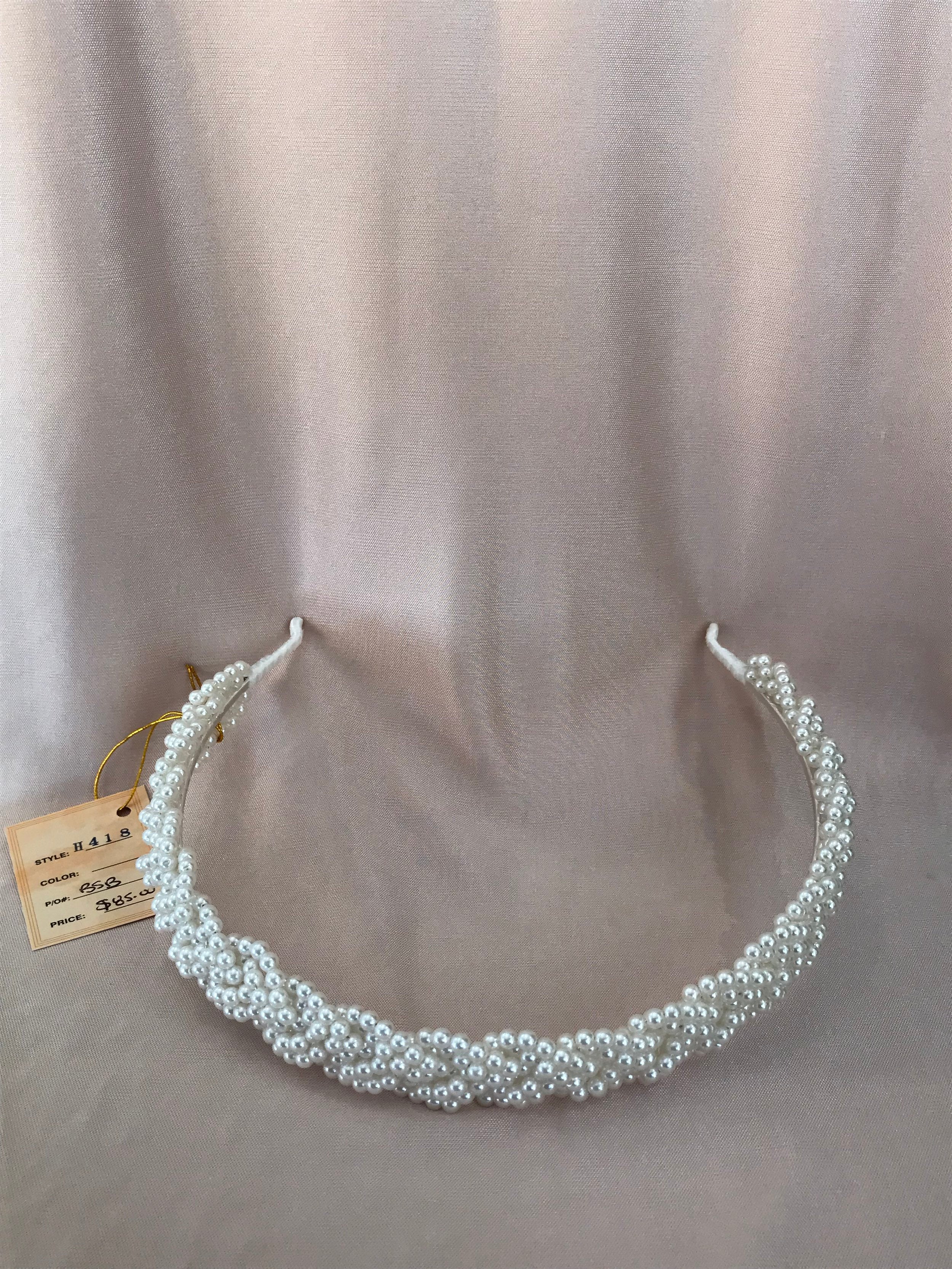 H418 Pearl Headpiece