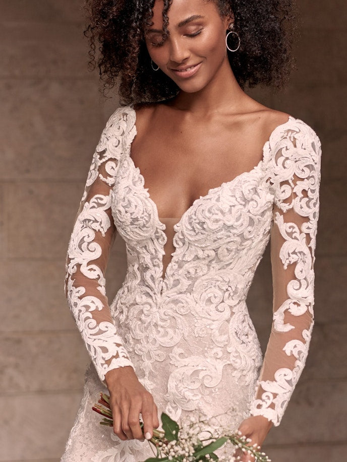 Maggie Sottero Tuscany sleeves