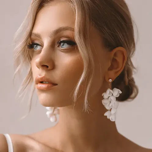Heirloom Gardenia Fleur Earrings