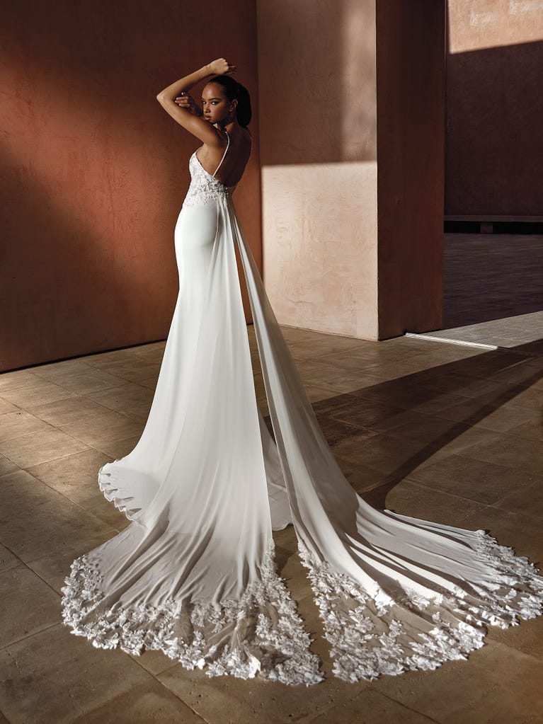 Pronovias Roman Blue Sage Bridal Pronovias Roman Blue Sage Bridal